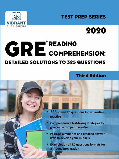 Title details for GRE Reading Comprehension by Vibrant Publishers - Available